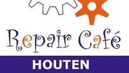 Logo repair café Houten